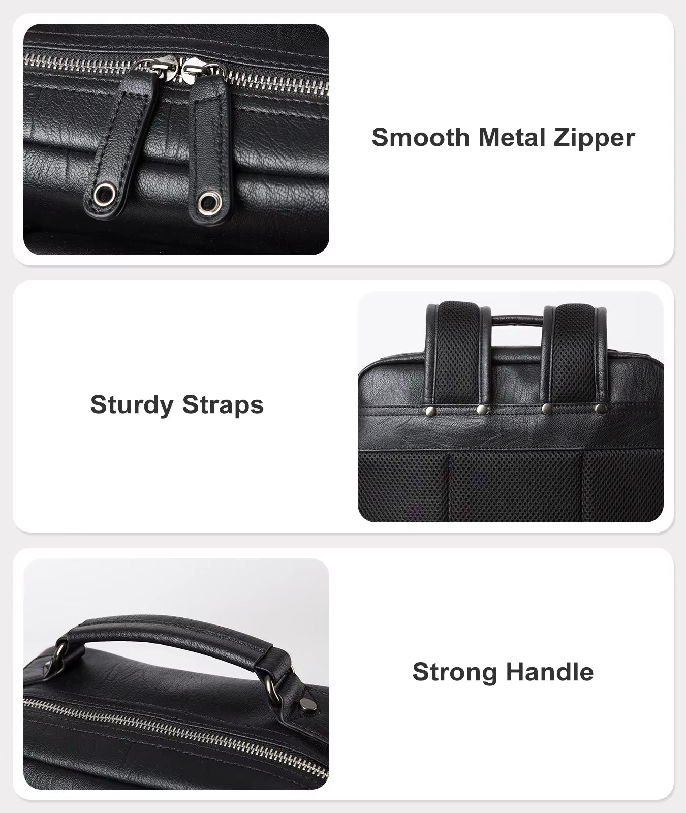 Leather PU Backpack Men Mochila Laptop Backpack School Travel Leather Backpack