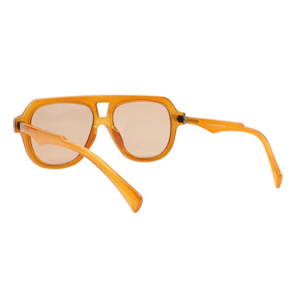 Modern Retro Fashion Sunglasses Unisex Thick Pilot Spring Hinge Frame UV400