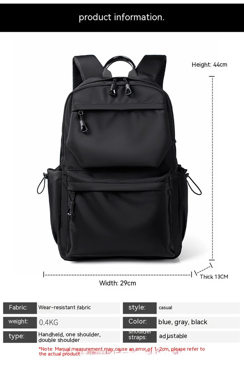 Student Backpack Casual Men'S Backpack