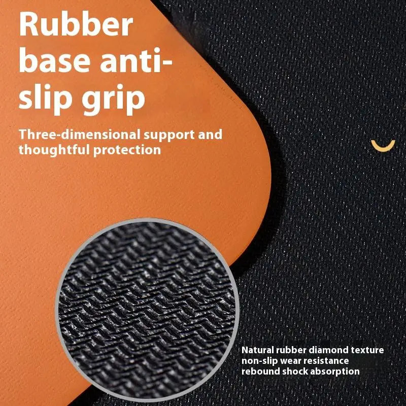 Professional Home Fitness Cross-Border 5mm Natural Rubber PU Yoga Mat Non-Slip Wear-Resistant Silent Position Hot-Selling Mat