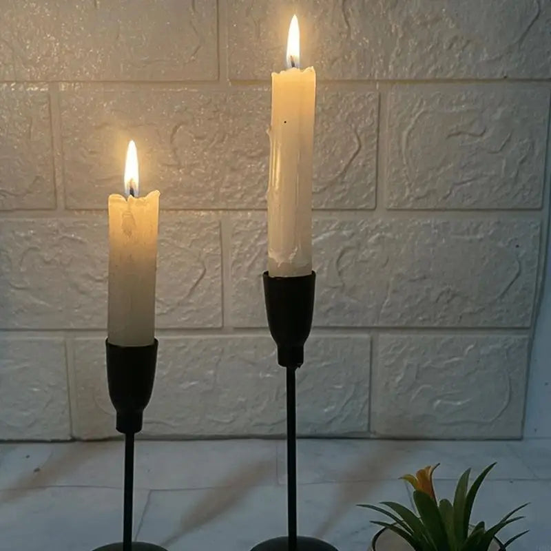 Iron Holder Holder for Creating Warm Atmospheres in Any Setting Wedding Display Candlestick JOMD