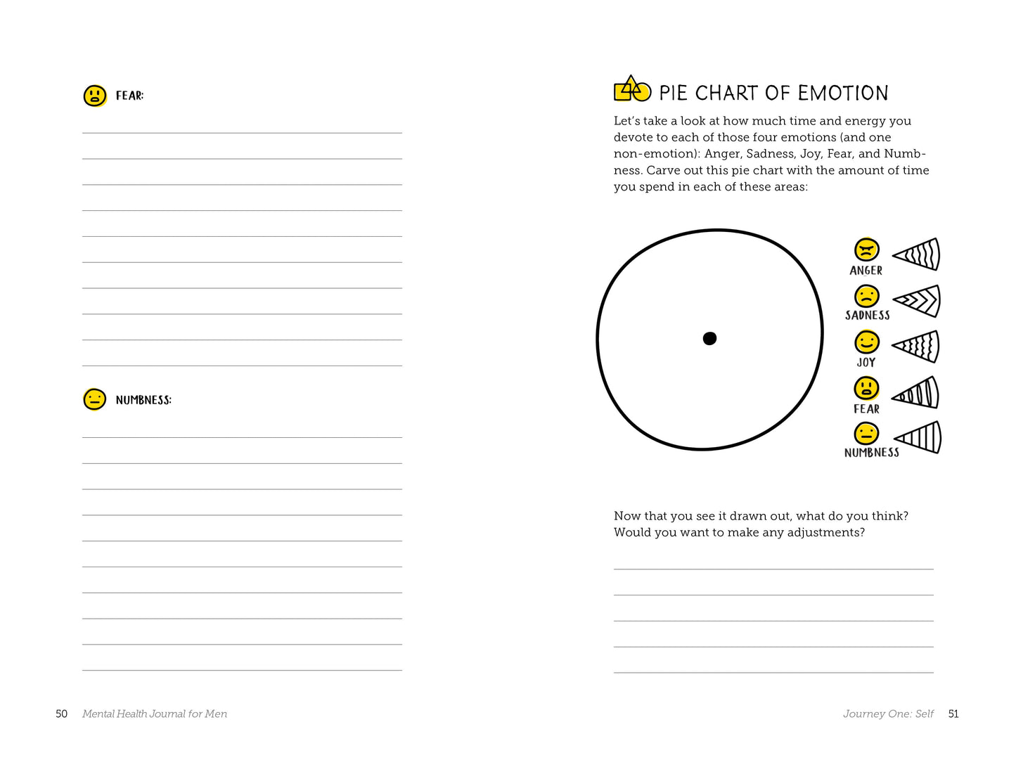 Mental Health Journal for Men: Creative Prompts, Practices, and Exercises to Bolster Wellness, (Paperback)