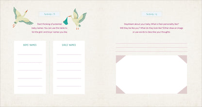 The First-Time Mom'S Pregnancy Journal : Monthly Checklists, Activities, & Journal Prompts (Paperback)
