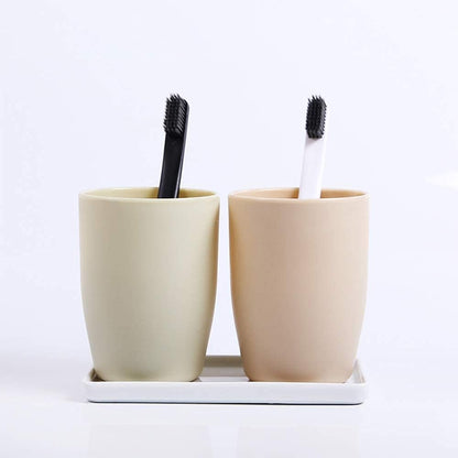 Ceramic Rectangular Vanity Tray Set - White Marble Organizer for Soap, Jewelry, Perfume, and Towels - Ideal for Bathroom, Kitchen, Sink, and Restroom Decor (Small, 2 Pack)