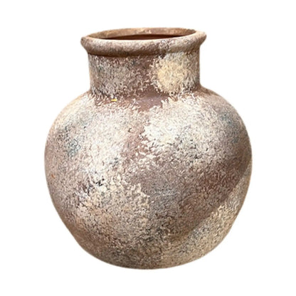 Ceramic Flower Vase Home Furnishing Birthday Gift Rustic Flower Arrangement for TV Cabinet Dining Room Bedroom Indoor Entryway