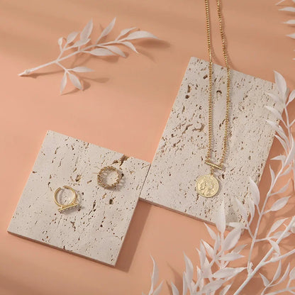 INS Photo Props Jewelry Photo Photography Ornaments Stone Placement Storage Tray Still Life Photography Photo Decoration