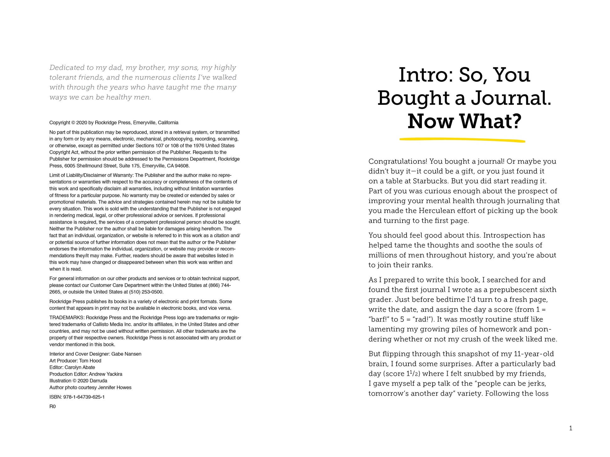 Mental Health Journal for Men: Creative Prompts, Practices, and Exercises to Bolster Wellness, (Paperback)