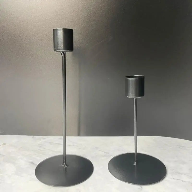 Iron Holder Holder for Creating Warm Atmospheres in Any Setting Wedding Display Candlestick JOMD