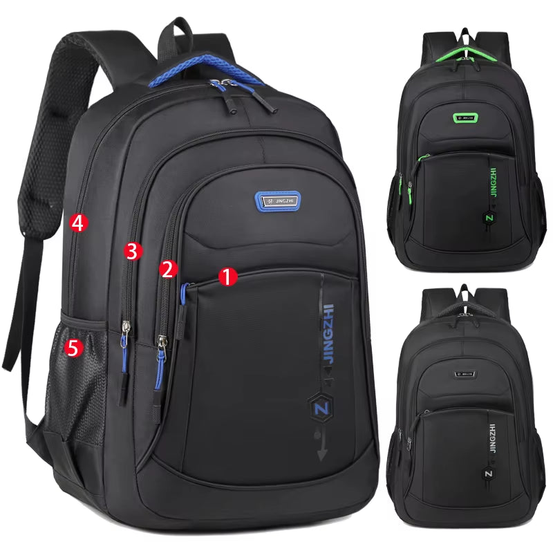 Leisure Backpack, Multi Pocket Backpack, Durable Laptop Bag, Fashionable Travel Backpack, Business Commuting Backpack