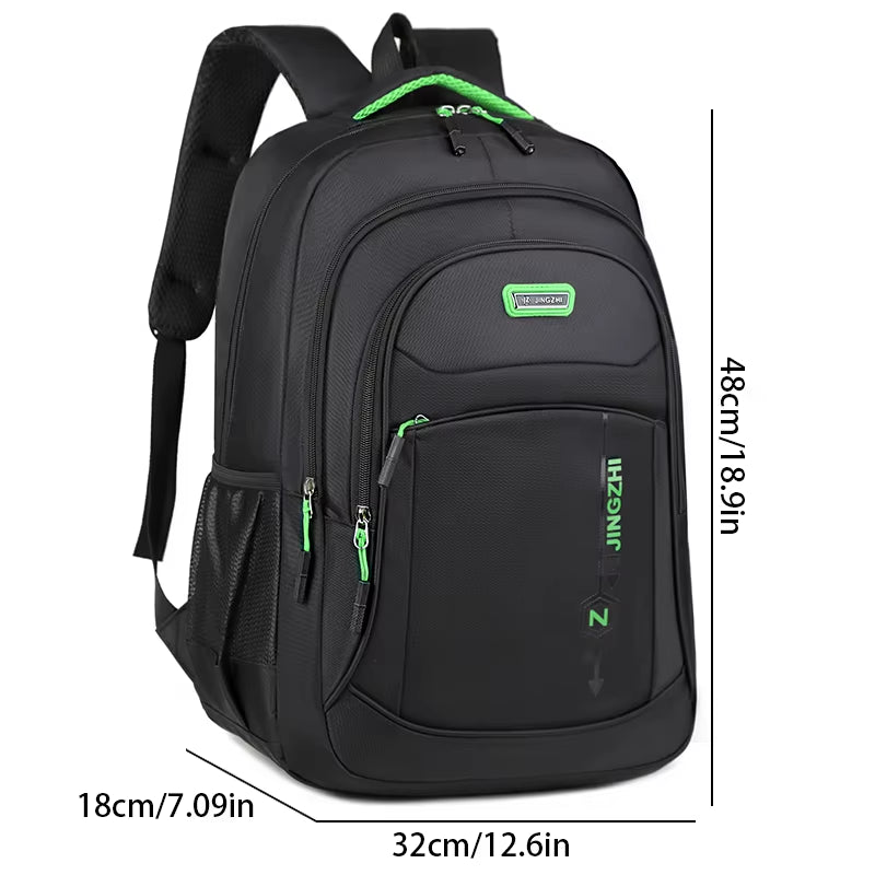 Leisure Backpack, Multi Pocket Backpack, Durable Laptop Bag, Fashionable Travel Backpack, Business Commuting Backpack