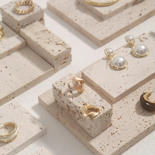 INS Photo Props Jewelry Photo Photography Ornaments Stone Placement Storage Tray Still Life Photography Photo Decoration