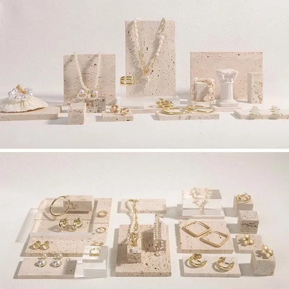 INS Photo Props Jewelry Photo Photography Ornaments Stone Placement Storage Tray Still Life Photography Photo Decoration