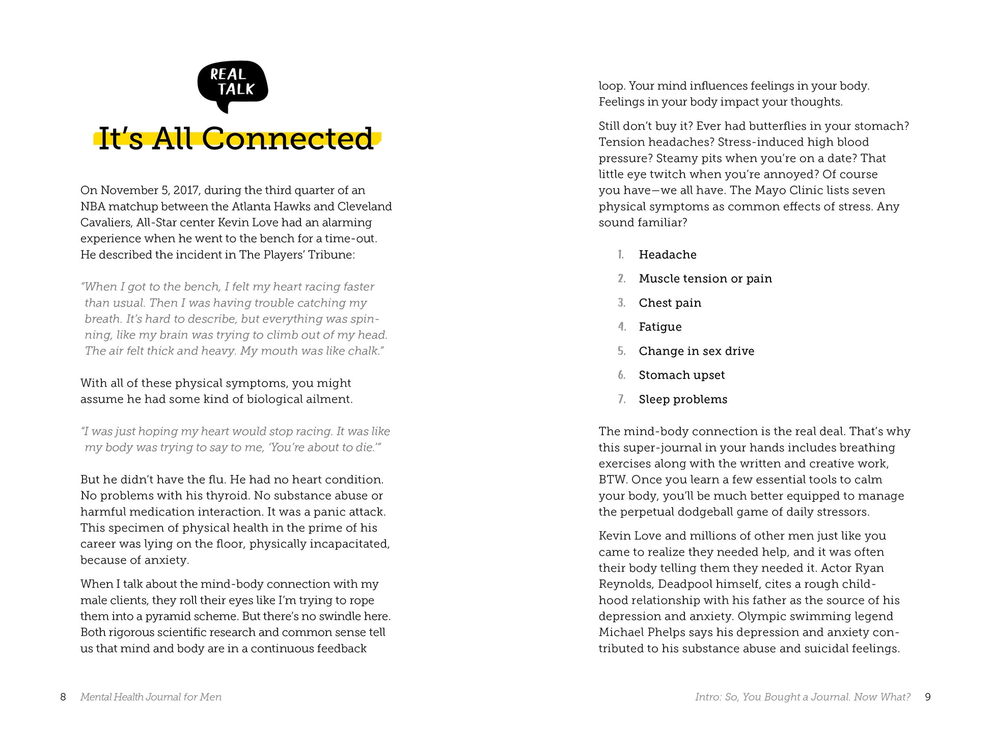 Mental Health Journal for Men: Creative Prompts, Practices, and Exercises to Bolster Wellness, (Paperback)