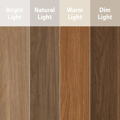 Nightstand with Drawers Farmhouse Nightstand Set of 2 Classic Walnut