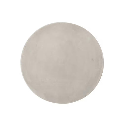Sirius 14.5 In. X 18.5 In. Concrete round Concrete Outdoor Patio End Table